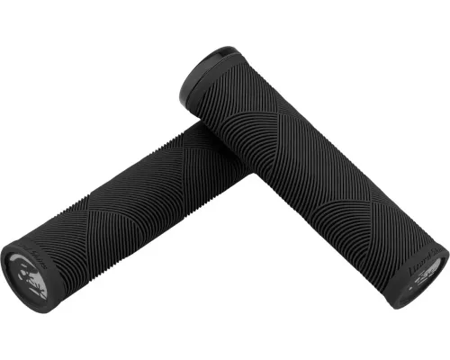 Грипси Lizard Skins STRATA Lock-On, 135мм, jet black