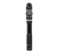 Мінінасос Crankbrothers STERLING SG, алюмінієвий, з манометром, smart head, 100 psi / 7 bar, чорний (арт. PUM-72-05)