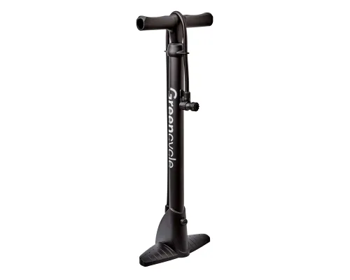 Насос напольний Green Cycle GPF-043 пластиковий корпус, без манометра, presta+schrader, 160psi