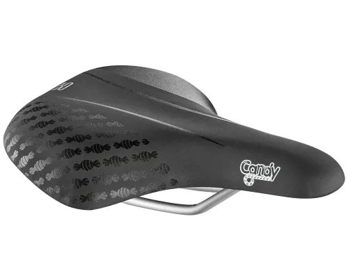 Сідло Selle Royal Junior CANDY, для 16"-24", Foam Matrix, оббивка Soft Touch, 230х172мм, 320г, жіноче, чорне