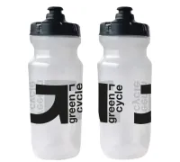 Фляга 0,6 Green Cycle GBT-516 зі збільшеним клапаном, прозора з чорним (арт. BOT-98-62)