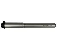 Мінінасос Green Cycle GPM-1871A алюмінієвий з манометром, Presta + Schrader, 120psi (арт. PUM-14-01)
