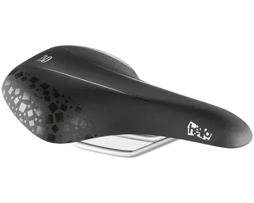 Сідло Selle Royal Junior HALLO, для 24", Foam Matrix, оббивка Soft Touch, 250х151мм, 338г, унісекс, чорне 