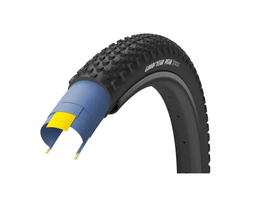 Велопокришка 700x40 (40-622) GoodYear PEAK tubeless complete, folding, black, 120tpi