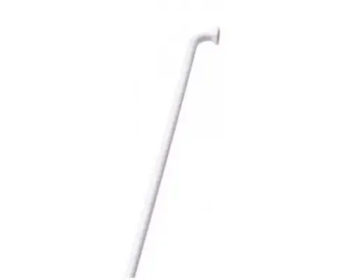 Спиця сталева 272mm 14G CN із хромів. ніп. 16мм біла (100шт)