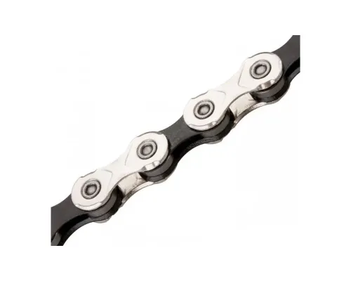 Ланцюг інд. 114 зв. 1/2x11/128 KMC X10-1, NPBK silver/black