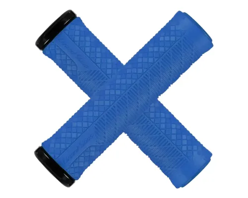 Гріпси Lizard Skins CHARGER EVO 136мм, с одним замком, Electric Blue