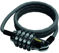Замок Onguard TERRIER Combo 4 кодовий на 4 цифри, трос 120см х 6мм