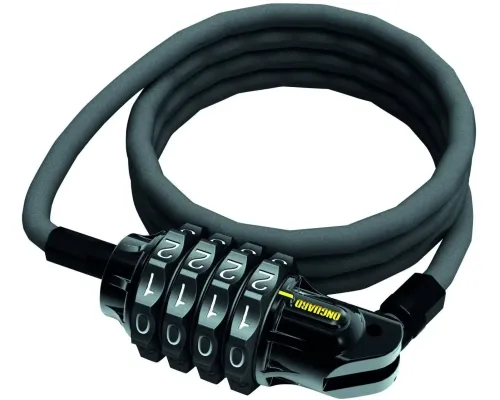 Замок Onguard TERRIER Combo 4 кодовий на 4 цифри, трос 120см х 6мм