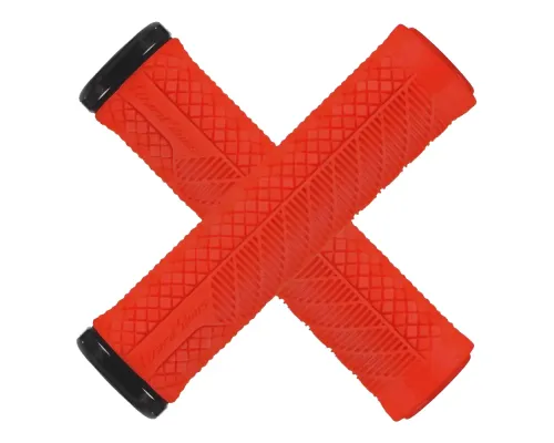 Гріпси Lizard Skins CHARGER EVO 136мм, с одним замком, Fire Red