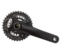 Комплект шатунів PROWHEEL VORTEX-551-TT (10S) 170мм, 22/36T чорний