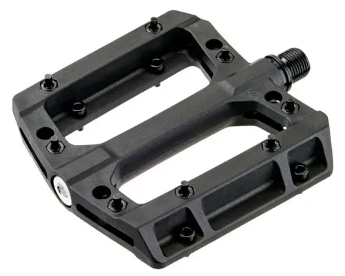 Педаль VP VP-532 BMX, Вісь - 9/16", CNC machined Cr-Mo. Платформа алюмінієва лита шліфована. Вставні шипи. Промислові підшипники.