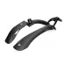 Комплект крил 24"-29" SIMPLA Hammer SDE PRO SPEEDclamp mounting швидкознімне кріплення, чорні з білими вставками