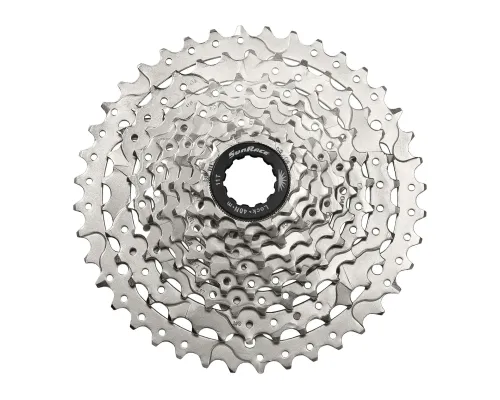 Касета інд. 9-k 11-40T SUN RACE MTB M990 алюмінієвий павук, Nickel