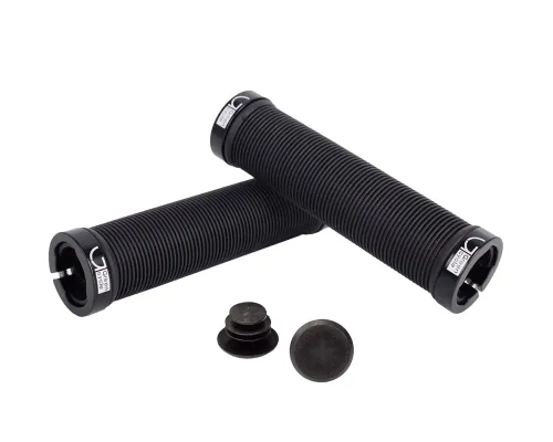 Грипси Green Cycle GGR-421 130mm чорний з двома чорними замками