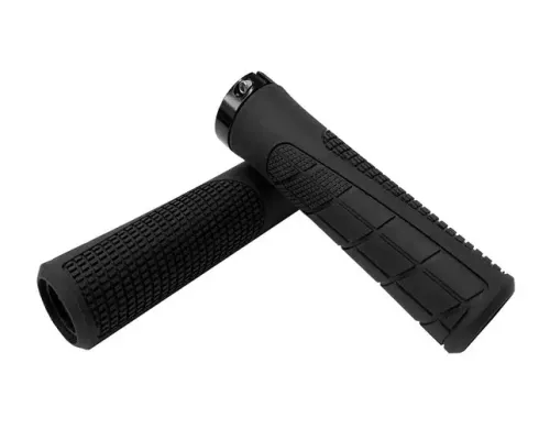 Грипси Green Cycle GGR-418 130mm чорні з одним чорним замком