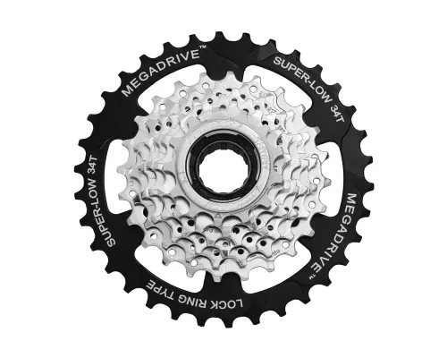 Тріскання інд. SUN RACE M4S 7S, 13-34T, Zinc+Black