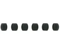 Захист JAGWIRE на оболонки CHA095 Black Silicon (6 шт) 