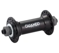 Втулка пер. Quando KT-A15F под V-brake 36H QR 108mm под эксцентрик алюмин черная