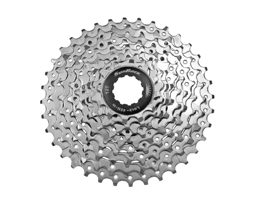 Касета інд. 9-k 11-36T SUN RACE M90 MTB, Zinc