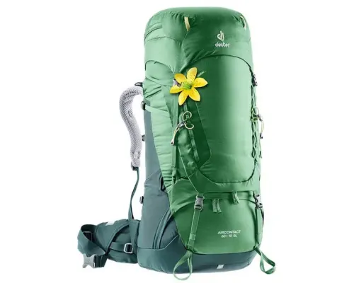 Рюкзак Deuter, Aircontact 60 + 10 SL колір 2238 leaf-forest