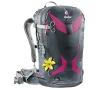 Рюкзак Deuter, Freerider 24 SL колір 4507 graphite-magenta