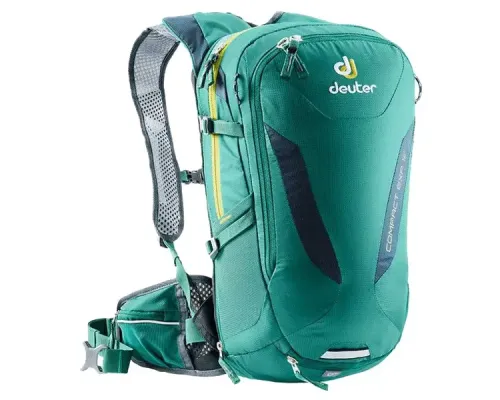 Рюкзак велосипедний Deuter, Compact EXP 12 колір 2319 alpinegreen-midnight