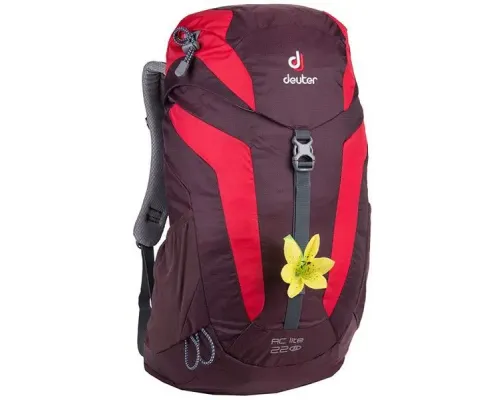 Рюкзак Deuter, AC Lite 22 SL колір 5522 aubergine-fire