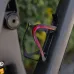 Фляготримач Lezyne CARBON TEAM CAGE Чорний матовий/Червоний