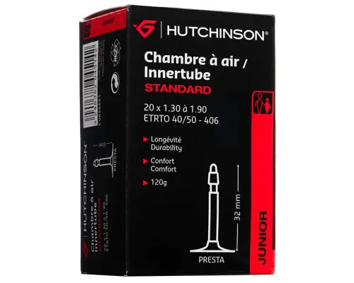 Камера Hutchinson CH 20X1.30-1.90 VF (велоніпель)