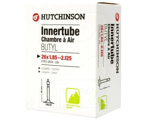 Камера Hutchinson CH 26X1, 85-2, 125 VF (велоніпель) 48 MM