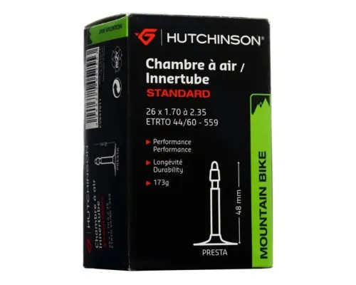 Камера Hutchinson CH 26X1.70-2.35 VF (велоніпель) 48 MM