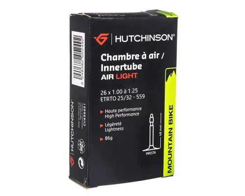 Камера Hutchinson CH 26X1.00-1.25 VF (велоніпель)