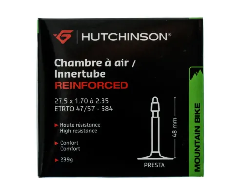 Камера Hutchinson CH 27,5X1,70/2,35 FV (велоніпель), 48 MM RF