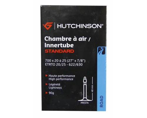Камера Huchinson CH 700X20-25 VF (велоніпель) 48 MM