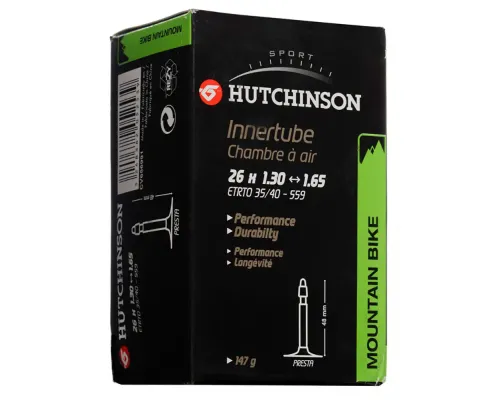 Камера Hutchinson CH 26X1.30-1.65 VF (велоніпель) 48 MM
