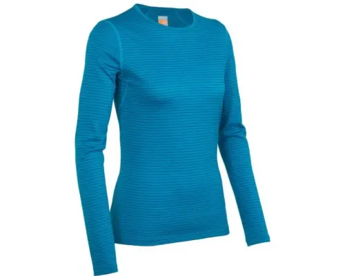 Футболка з довгим рукавом Icebreaker, BF 200 Oasis LS Crewe, Stripe cruise overdye, L