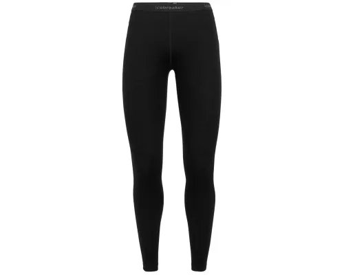 Термоштани жіночі Icebreaker, Tech Leggings, Black, L