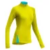 Футболка із довгим рукавом Icebreaker, Pace LS Half Zip, chartreuse/glacier, XS, (арт.100 406 701 XS)