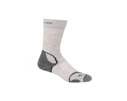 Шкарпетки жіночі Icebreaker, Hike + Lite Crew, blizzard/white/oil, L