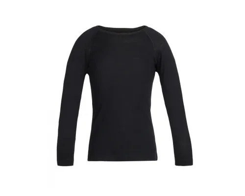 Футболка з довгим рукавом Icebreaker Kids 200 Oasis LS Crewe Black, розмір 4
