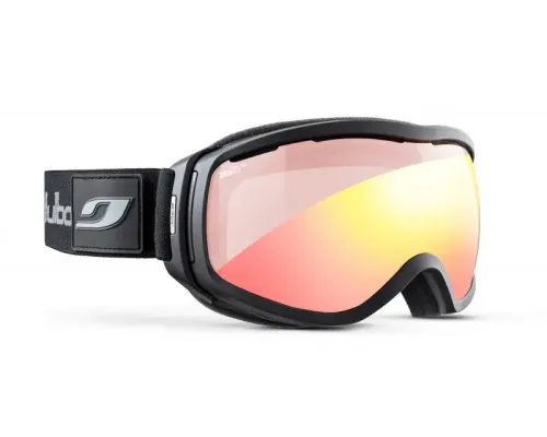 Маска гірськолижна Julbo, ELARA black Zebra Light red