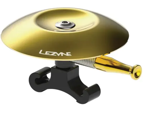 Дзвінок Lezyne CLASSIC SHALLOW BRASS BELL Чорний