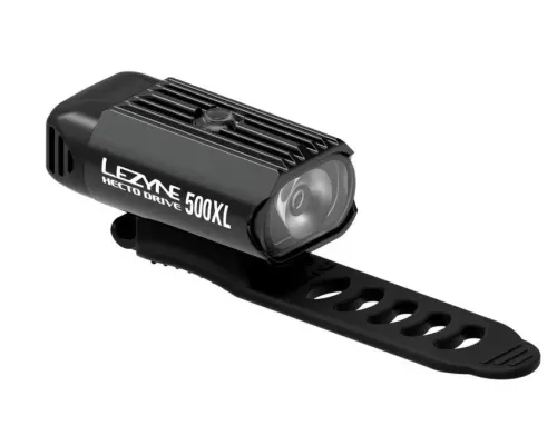 Велофара Lezyne HECTO DRIVE 500XL Чорний 500 люмен.