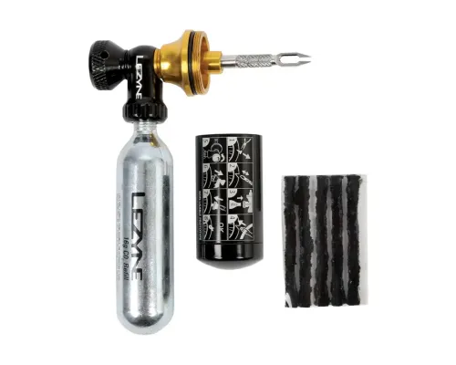 Насос CO2 Lezyne TUBELESS CO2 BLASTER без балонів, чорний