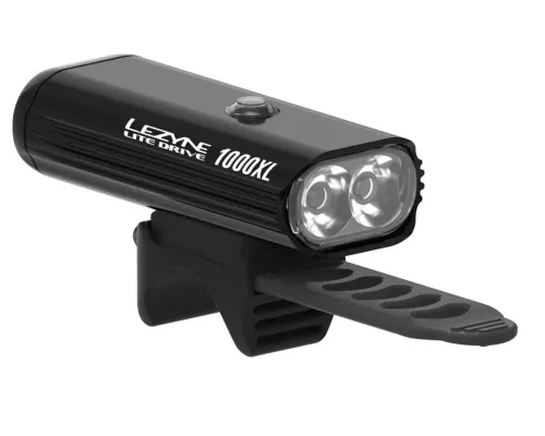Велофара Lezyne LITE DRIVE 1000XL Чорний 1000 люмен
