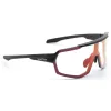 Окуляри LYNX Tucson 2 PH B, matt black/#1 smoke photochromic with black red revo