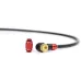 Підлоговий насос Lezyne STEEL DIGITAL DRIVE Манометр 3,5" чорний матовий 220psi