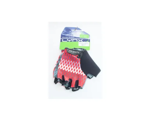 Велорукавиці Lynx Lycra, Red (арт.Lycra R S)