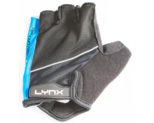 Велорукавички LYNX Pro BLACK/BLUE M